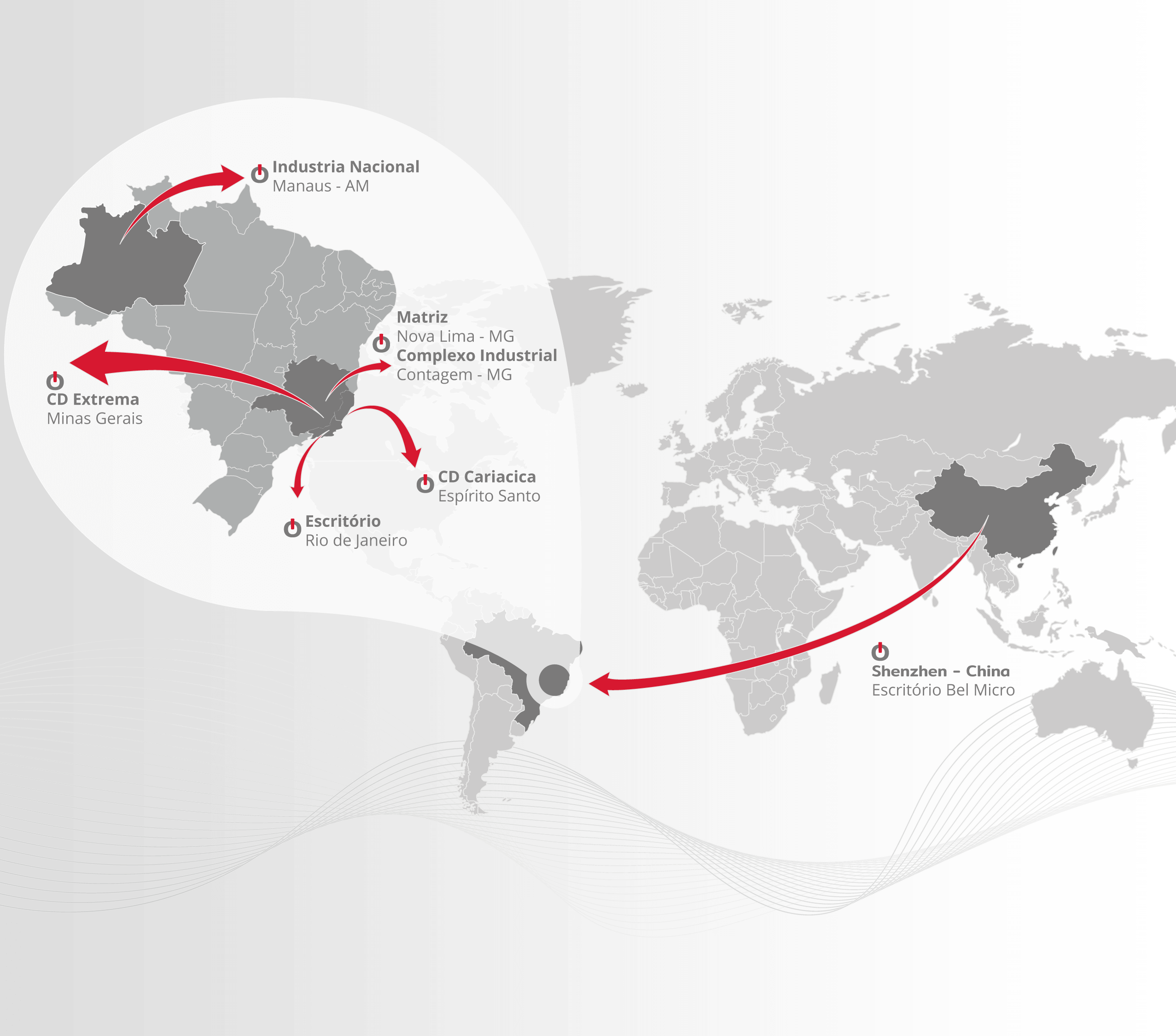 Mapa Bel Micro para Mobile